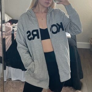 MICHAEL KORS ZIP UP HOODIE